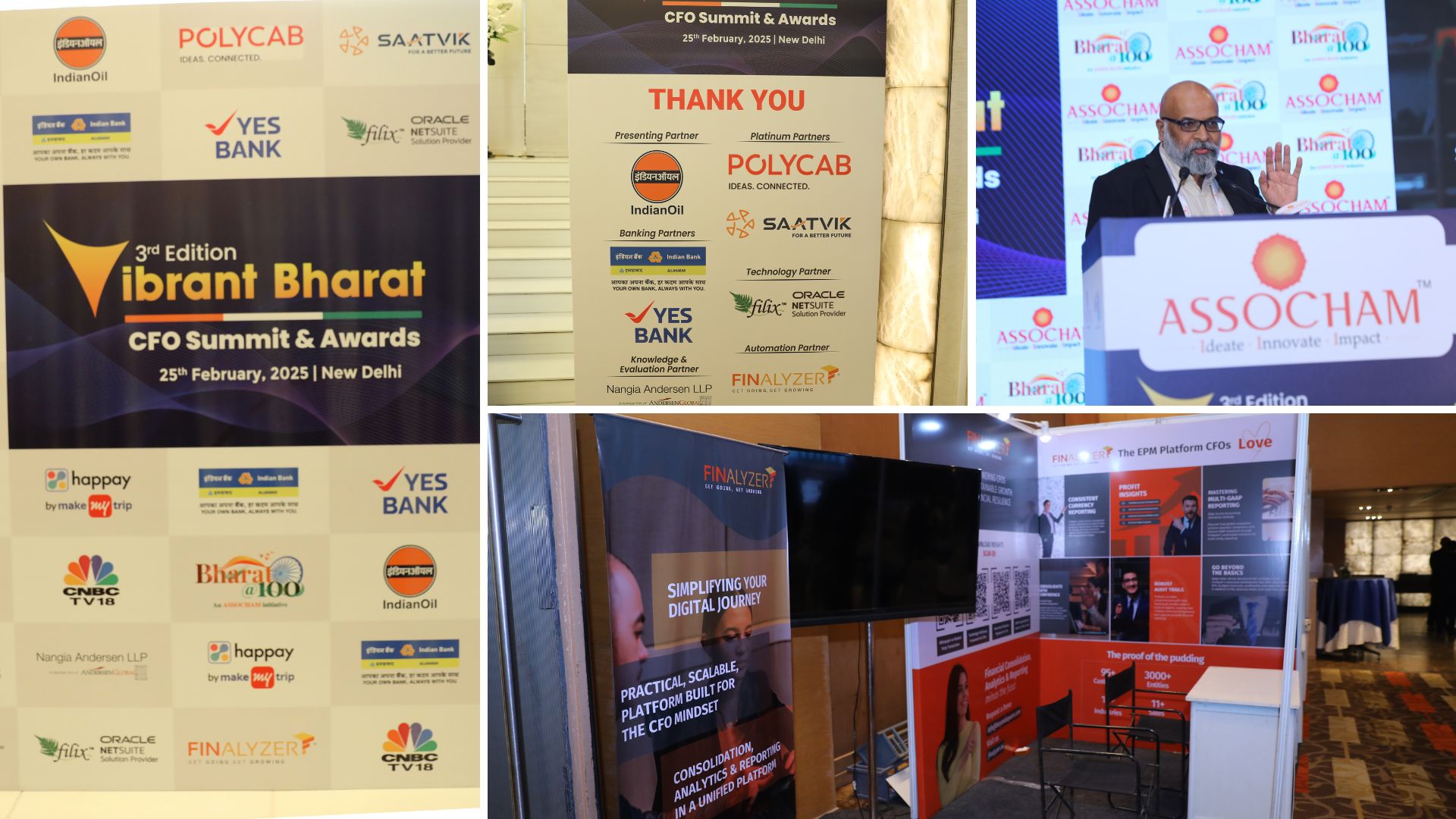 FinAlyzer-Automation Partner @Vibrant Bharat CFO Summit