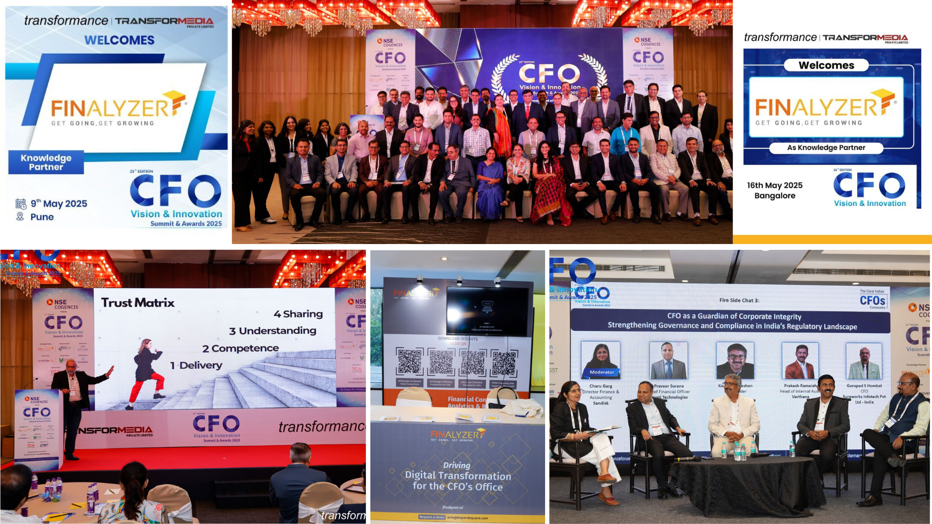 FinAlyzer was the knowledge partner at CFO Vision and Innovation Summit 2025