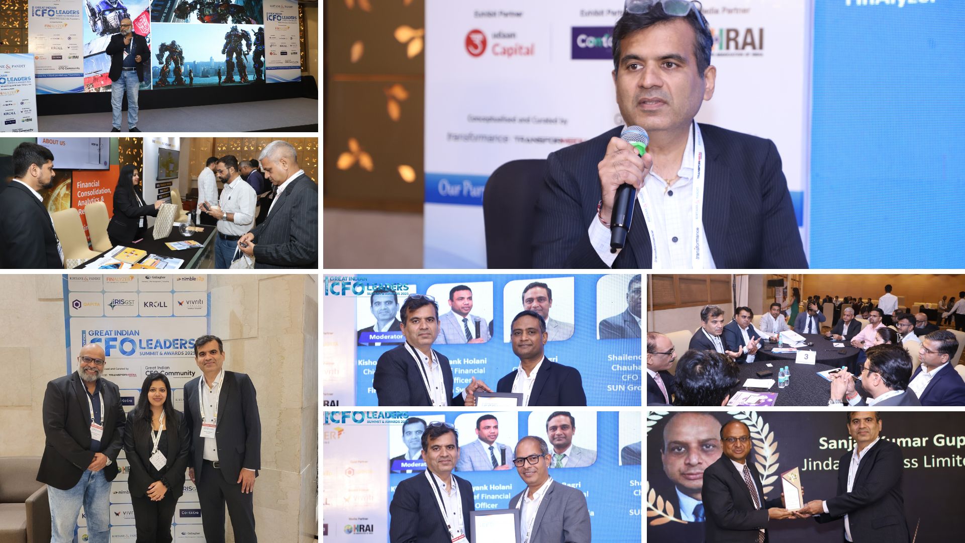 Empowering CFOs to Lead Financial Transformation -FinAlyzer at the Great Indian CFO Leaders Summit & Awards 2025