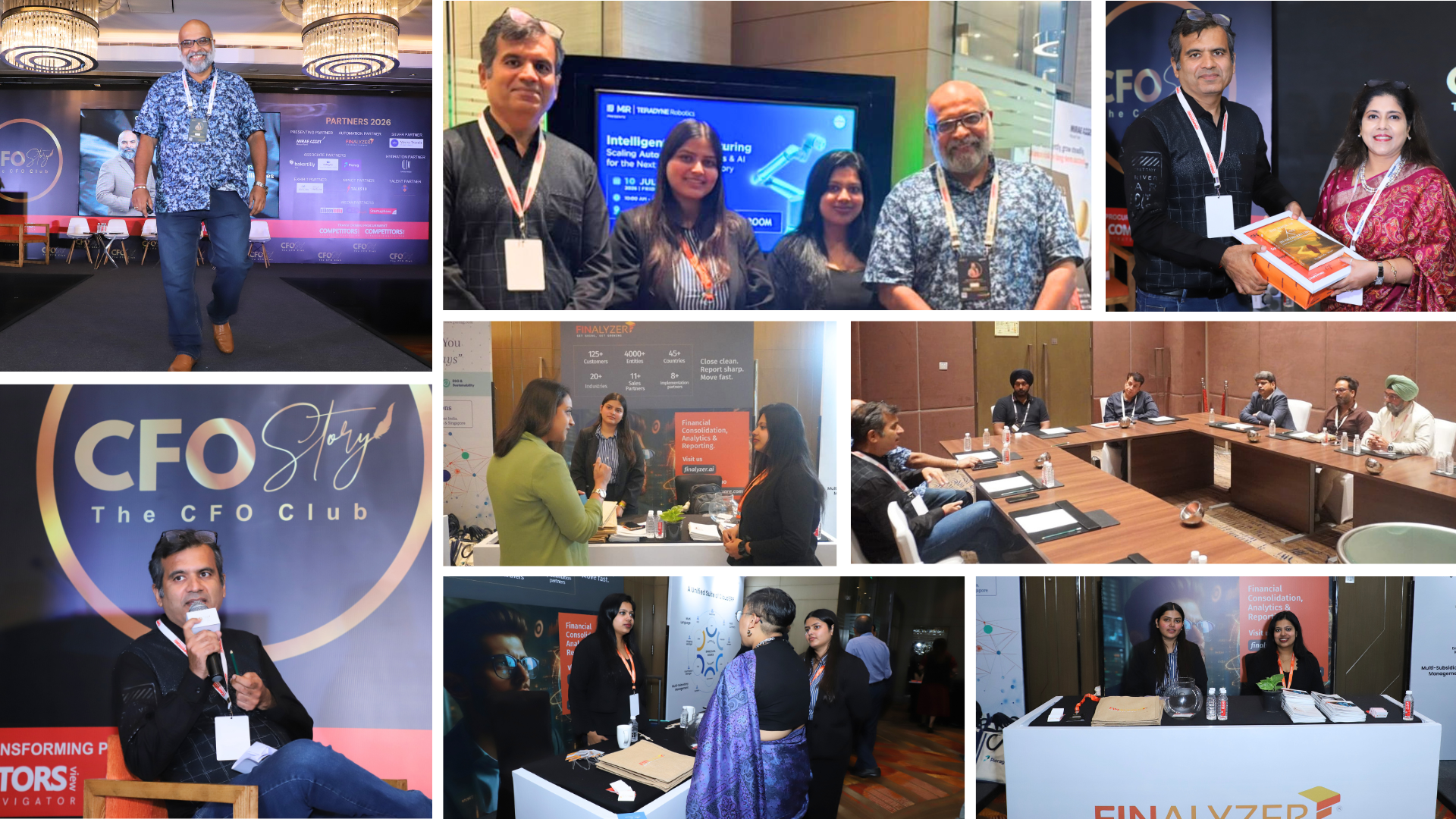 As Automation Partner at the CFO Story Club -Delhi Ed, FinAlyzer was proud to contribute to the discussions through the participation of Sri Ram Kumar C, Kishor Tilokani, and our team.